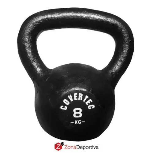 Pesa Rusa 8 Kg Kettlebells Negro