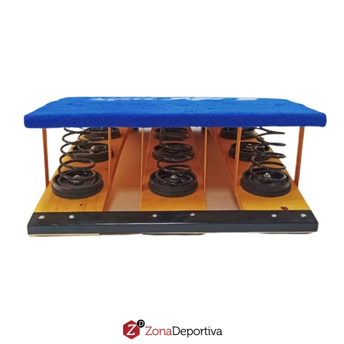 Trampolin Gimnasia 9 Resortes Uk Time.