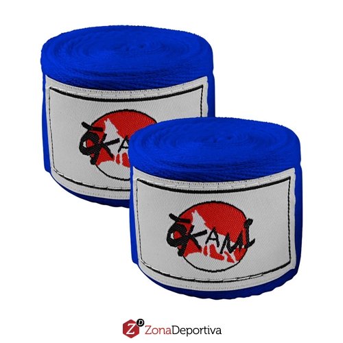 Vendas Artes Marciales Okami Azul.