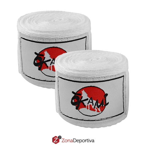 Vendas Artes Marciales Okami Blanco.