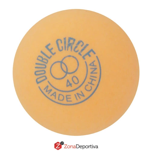 Pelota Ping Pong Sensei 6 un, 3 estrellas Naranja