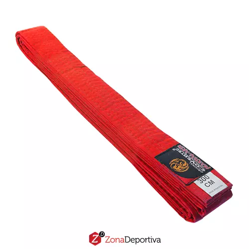 Cinturon Karate Rojo
