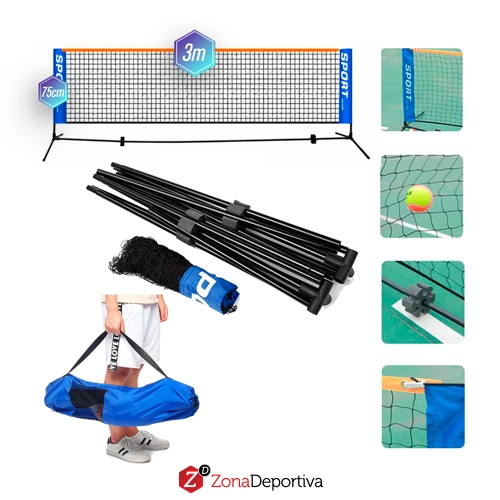 Red multi deporte 3 en 1 Tenis, Badminton, Voleibol