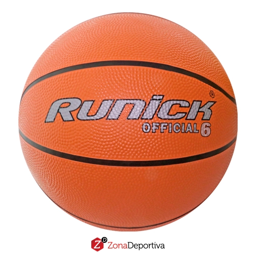 Balon Basquetbol Nº6 Goma RUNICK