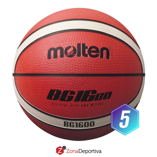 Balon Basquetbol Molten BG1600 Nº5
