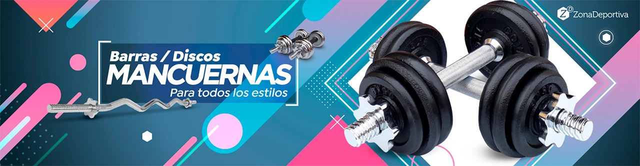 Mancuernas pesas barras