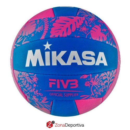 Balón Voleibol Playa Mikasa BV345TV Morado.
