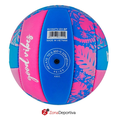 Balón Voleibol Playa Mikasa BV345TV Morado.