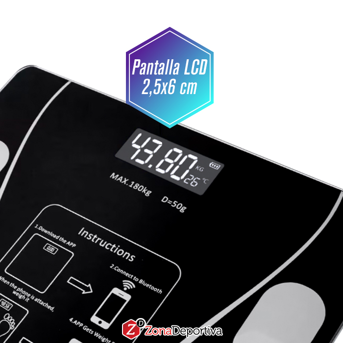 Balanza Digital Inteligente Bluetooth