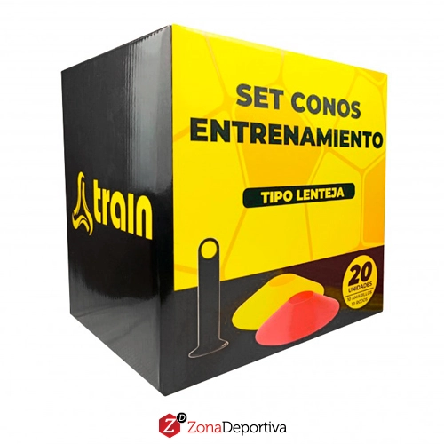 Set conos lenteja Train 20 unidades