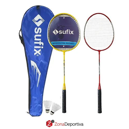 SET 2 Raquetas de bádminton recreativas SUFIX SET 2 Raquetas de bádminton recreativas SUFIX.