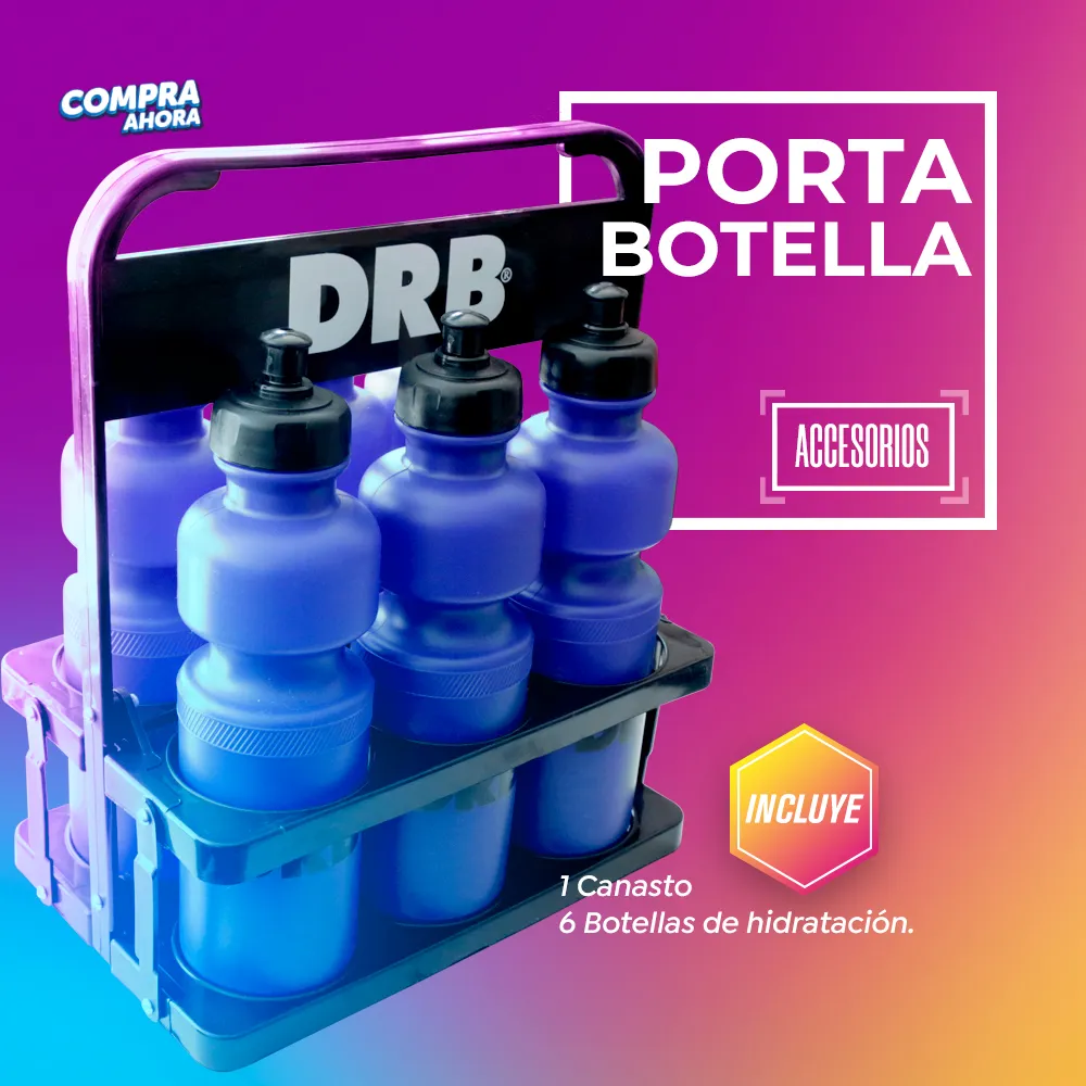 Porta Botellas hidratación DRB.